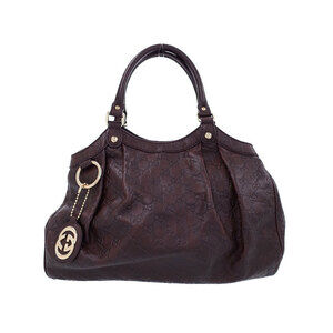 GUCCI SUKEY Guccissima Leather Tote Shoulder Bag